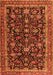 Persian Orange Traditional Rug, tr3687org
