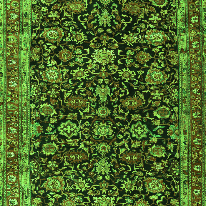 Persian Green Traditional Rug, tr3687grn
