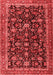 Persian Red Traditional Area Rugs