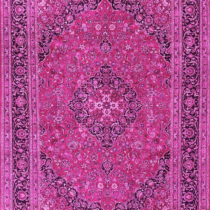 Medallion Pink Traditional Rug, tr3688pnk