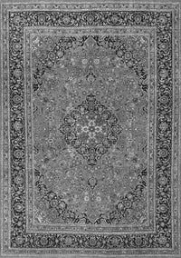 Medallion Gray Traditional Rug, tr3688gry