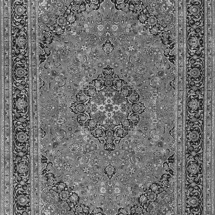 Medallion Gray Traditional Rug, tr3688gry