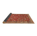 Sideview of Traditional Red Persian Rug, tr3689