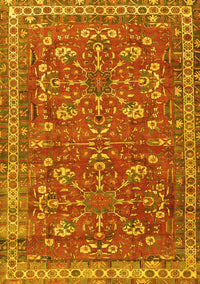 Persian Yellow Traditional Rug, tr3689yw