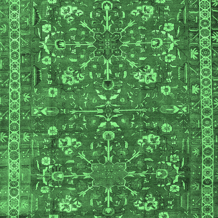 Persian Emerald Green Traditional Rug, tr3689emgrn
