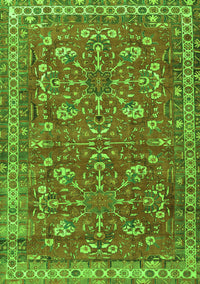 Persian Green Traditional Rug, tr3689grn
