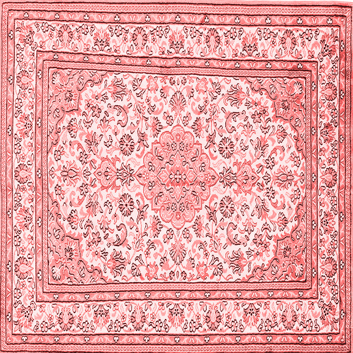 Medallion Red Traditional Rug, tr368red