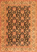 Persian Orange Traditional Rug, tr3690org