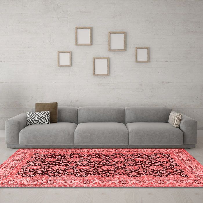 Traditional Red Washable Rugs