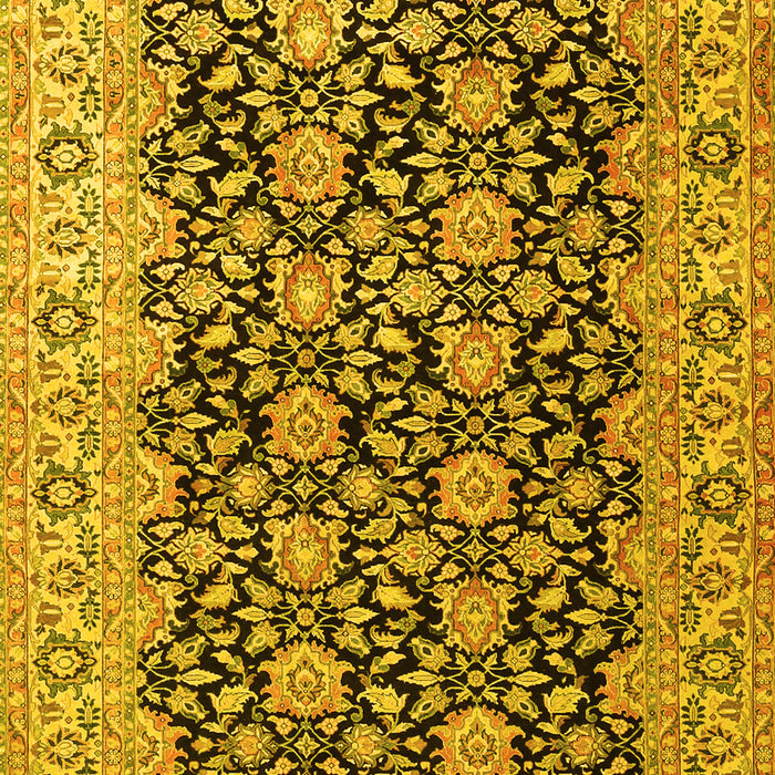 Persian Yellow Traditional Rug, tr3690yw