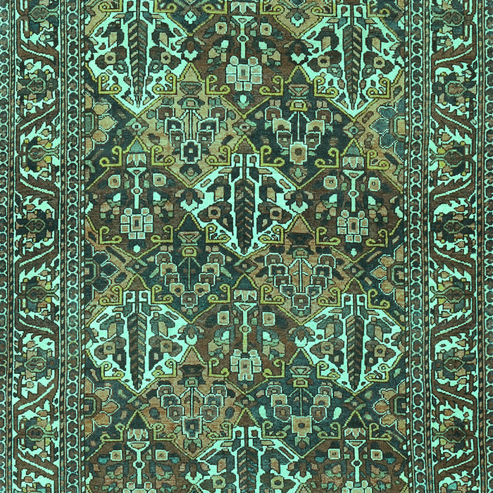 Persian Turquoise Traditional Rug, tr3691turq