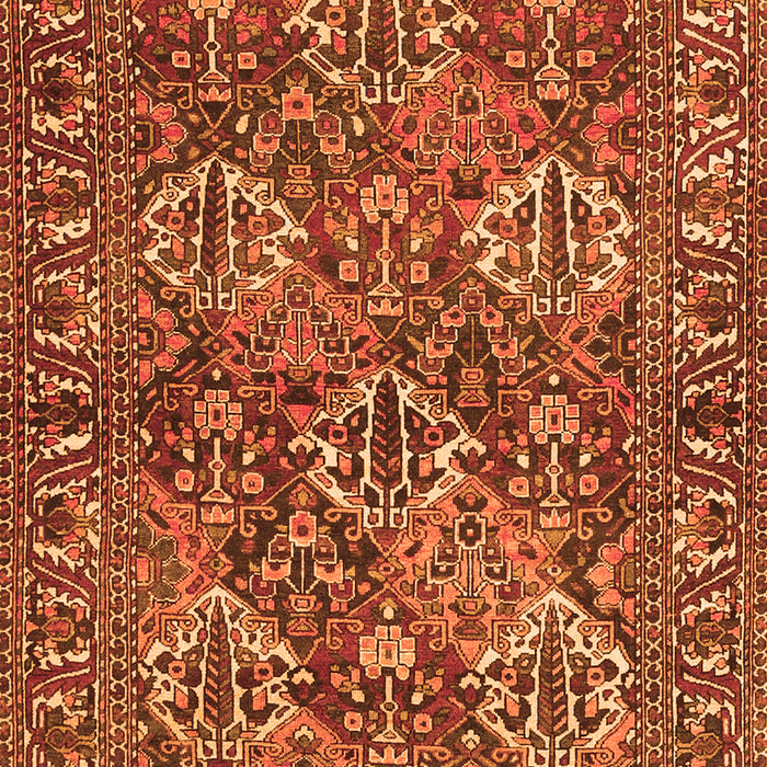 Persian Orange Traditional Rug, tr3691org