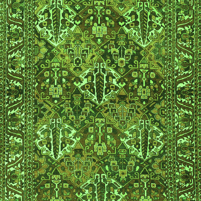 Persian Green Traditional Rug, tr3691grn