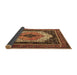 Sideview of Persian Brown Traditional Rug, tr3692brn