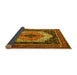 Sideview of Persian Yellow Traditional Rug, tr3692yw