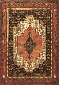 Persian Brown Traditional Rug, tr3692brn