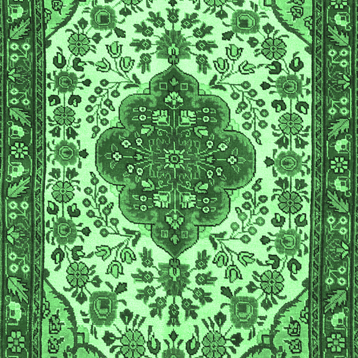 Persian Emerald Green Traditional Rug, tr3693emgrn