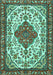 Persian Turquoise Traditional Rug, tr3693turq