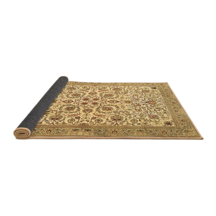 Sideview of Persian Brown Traditional Rug, tr3694brn