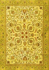 Persian Yellow Traditional Rug, tr3694yw