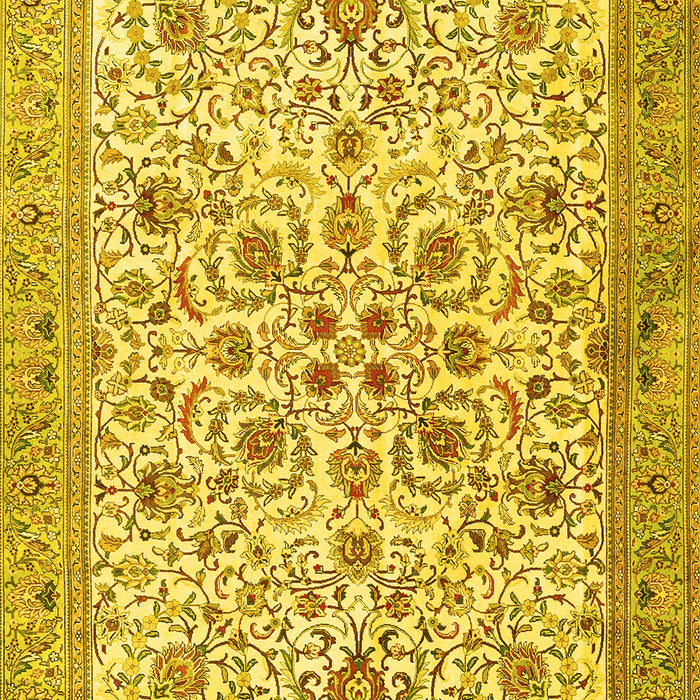 Persian Yellow Traditional Rug, tr3694yw