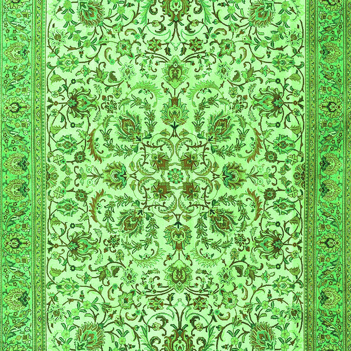 Persian Green Traditional Rug, tr3694grn