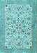 Persian Light Blue Traditional Rug, tr3694lblu