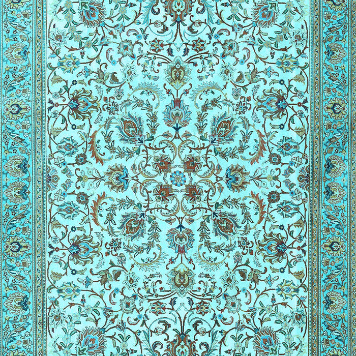 Persian Light Blue Traditional Rug, tr3694lblu