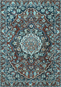 Persian Light Blue Traditional Rug, tr3695lblu