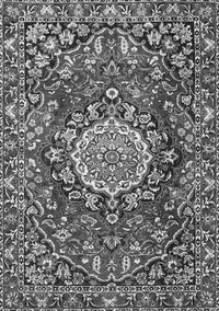 Persian Gray Traditional Rug, tr3695gry