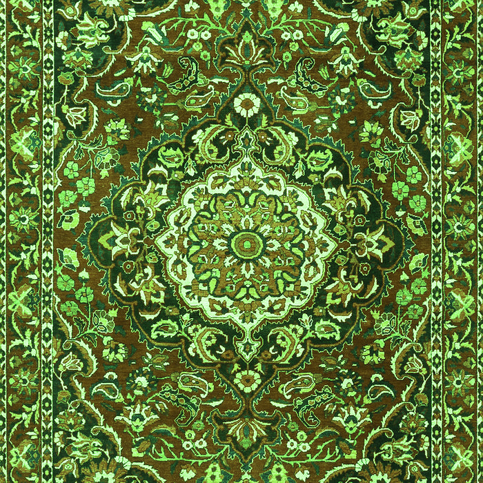 Persian Green Traditional Rug, tr3695grn