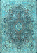 Persian Light Blue Traditional Rug, tr3696lblu