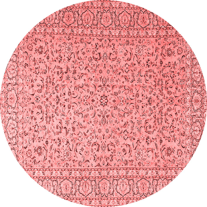 Machine Washable Persian Red Traditional Rug, wshtr3697red