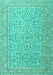 Persian Turquoise Traditional Rug, tr3697turq