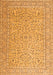 Persian Orange Traditional Rug, tr3697org