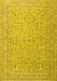 Persian Yellow Traditional Rug, tr3697yw