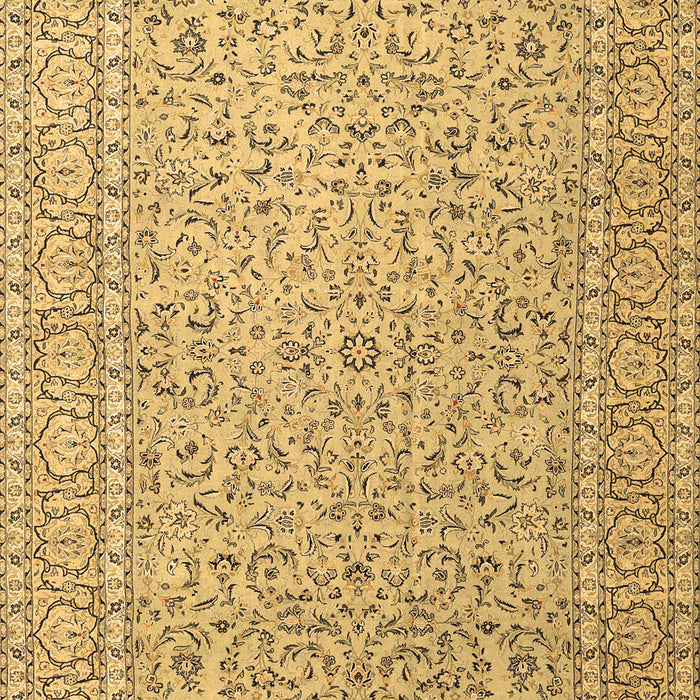 Machine Washable Persian Brown Traditional Rug, wshtr3697brn