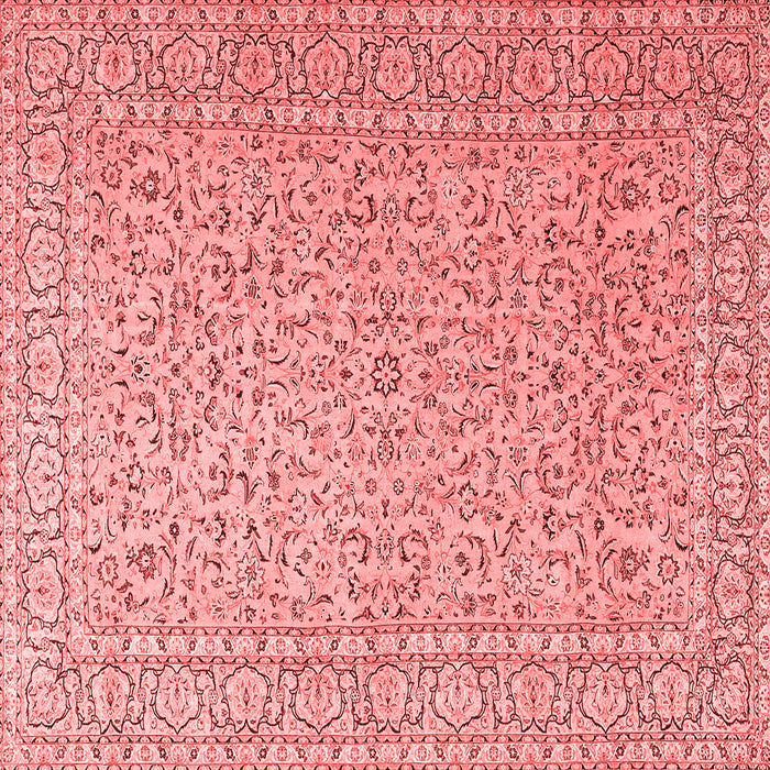 Machine Washable Persian Red Traditional Rug, wshtr3697red
