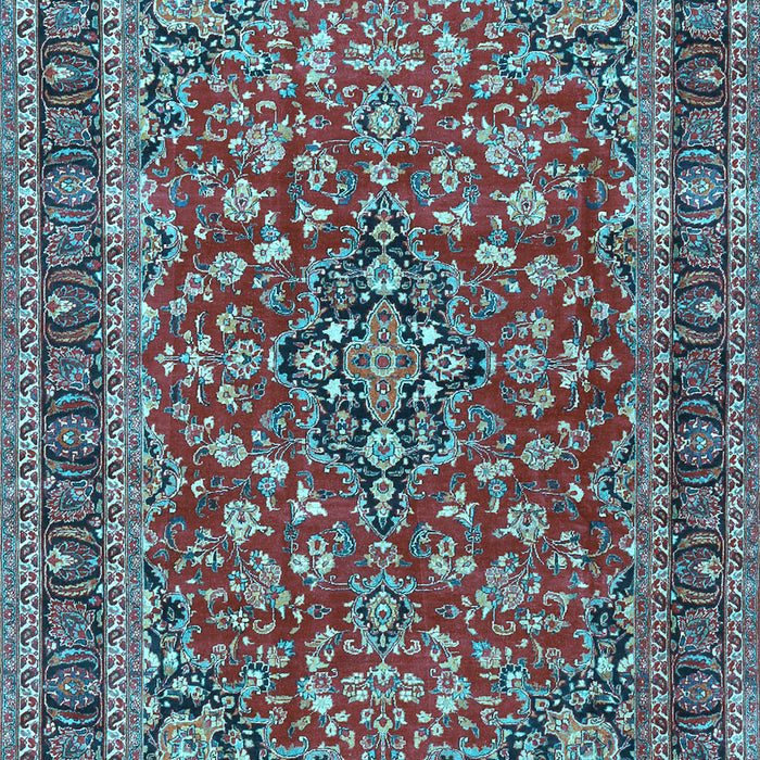 Persian Light Blue Traditional Rug, tr3698lblu