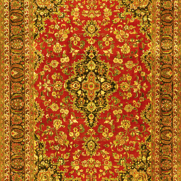 Persian Yellow Traditional Rug, tr3698yw