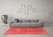 Bohemian Red Washable Rugs