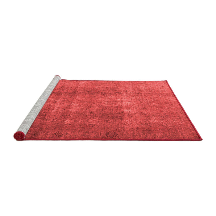 Bohemian Red Washable Rugs
