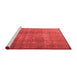 Bohemian Red Washable Rugs