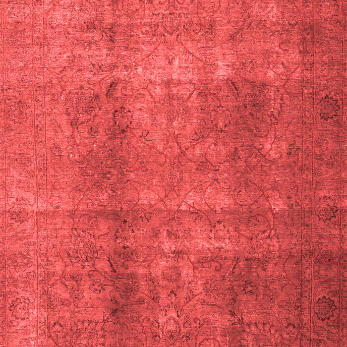 Machine Washable Persian Red Bohemian Rug, wshtr3699red