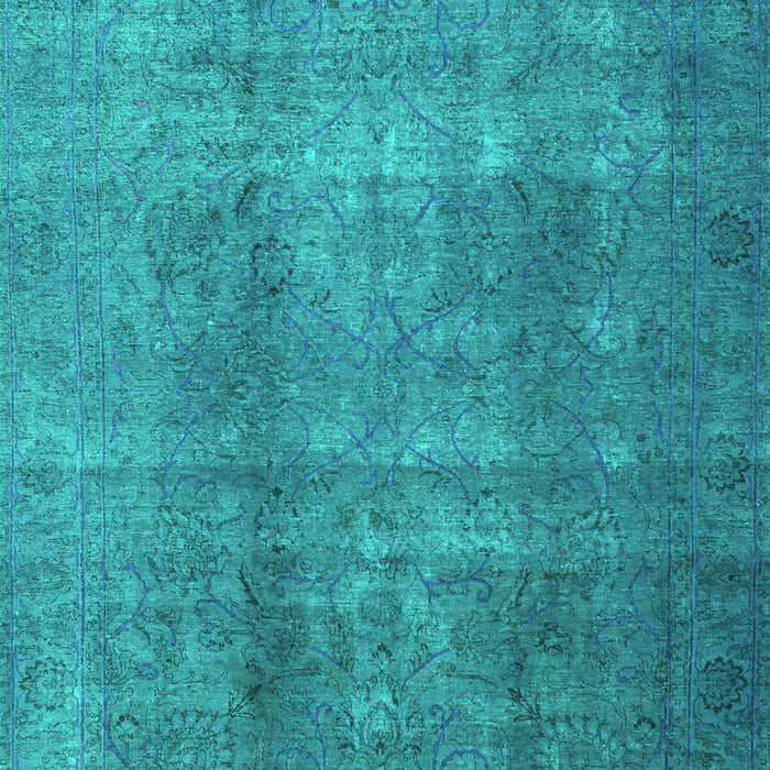 Machine Washable Persian Turquoise Bohemian Area Rugs, wshtr3699turq