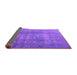 Sideview of Persian Purple Bohemian Rug, tr3699pur