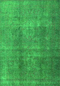 Persian Green Bohemian Rug, tr3699grn