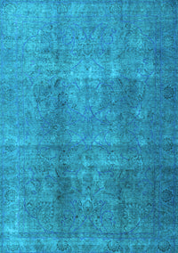 Persian Light Blue Bohemian Rug, tr3699lblu