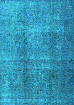 Persian Light Blue Bohemian Rug, tr3699lblu