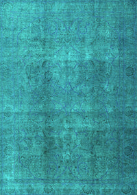 Persian Turquoise Bohemian Rug, tr3699turq